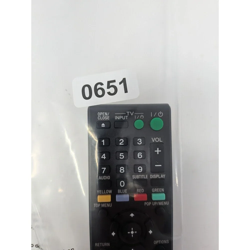 Sony RMT-B118A Genuine OEM Blu-Ray Remote BDP-S185 BDP-BX18 BDP-S1100